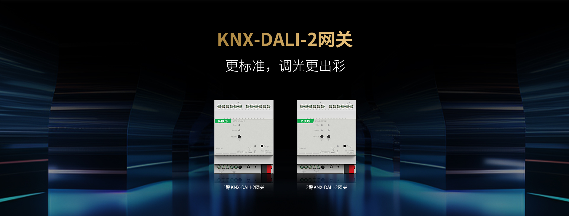 1/2 路 KNX-DALI-2 网关